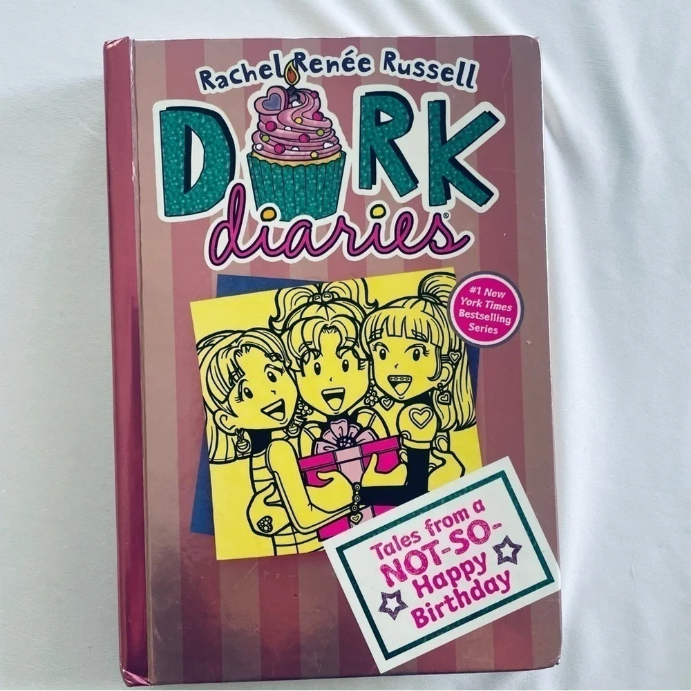 Lot of 4 Girls' Books: Dork Diaries by Rachel Renee Russell